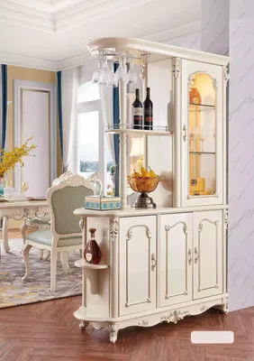 Immagine prodotto di Mobile bar per la sala da pranzo classico bianco perla mobili nuovi