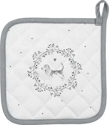 Produktbild von Clayre Eef Topflappen Hund 20x20cm