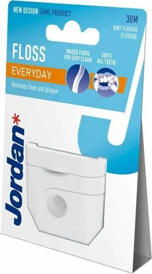 Productafbeelding van Jordan Dental Floss Everyday floss 50m (1 stuk)