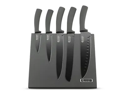 Obrázek produktu pro Sada nožů s magnetickým blokem EDENBERG EB-956, 6-ti dílná - N