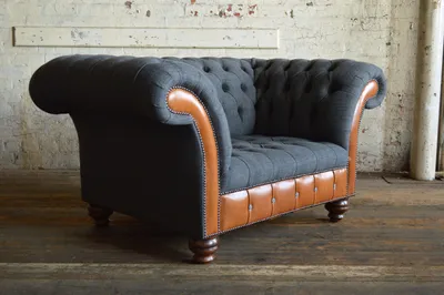 Zdjęcie produktu dla Fotel Chesterfield, telewizor, design, sofka tapicerowana, kanapa Chesterfield, model 371
