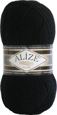 Produktbild von Alize Superlana Klasik 100g Strickgarn Strickwolle 25% Wolle, Farbwahl