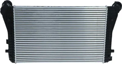Produktbild von Ladeluftkühler Kühlrippen gelötet 617 mm - 401 mm NRF für u.a. VW PASSAT