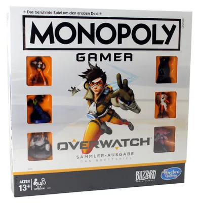 Zdjęcie produktu dla Monopoly Gamer Overwatch Gra planszowa Gra planszowa Niemiecki
