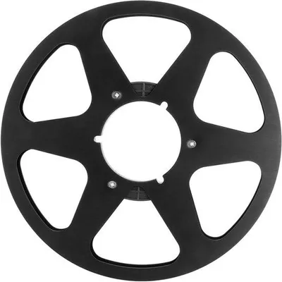 Produktbild von 10,5 Zoll Universelle Offene Haspel für Tonband schwarz