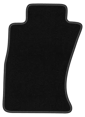 Image de Tapis conducteur en moquette pour Mitsubishi 3000GT 1994-2001 (coupé) – 1 pièce, noir, sur mesure – Wielganizator BASIC