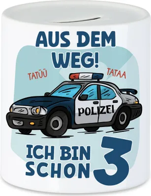 Produktbild von Aus Dem Weg Ich Bin Schon 3 Spardose Happy Birthday 3. Geburtstag Alles Gute Jahre Geschenke Geburtstagsfeier