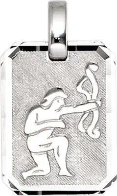 Produktbild von JOBO Anhänger Sternzeichen Schütze 925 Sterling Silber rhodiniert teilmattiert