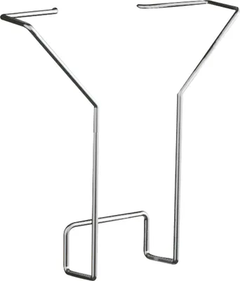 Produktbild von kerkmann Prospektfach aus Metall für Format DIN A5 chrom 2 Stück