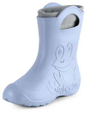 Produktbild von Ladeheid Damen federleichte Eva Gummistiefel Regenschuhe gefüttert LA-CA-12 (Hellblau, 36/37 EU)