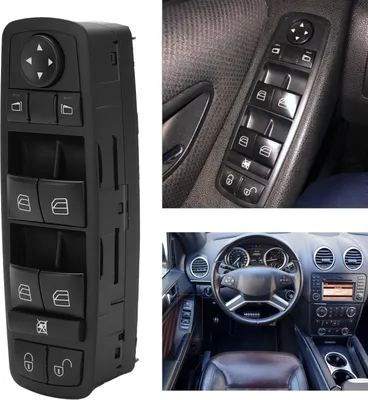 Obrázok produktu pre VOLLSUN Spínač okien 16982066109174 LHD Náhrada za MERCEDES-BENZ ACLASS W169 2004-2012