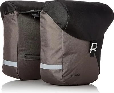 Produktbild von racktime Vida, Hinten, Fahrradtasche, Schwarz, Grau, 24 l, 320 mm, 140 mm