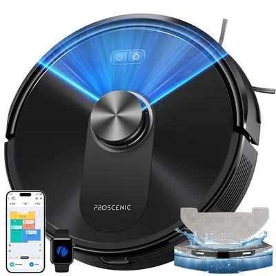 Produktbild von Proscenic Q10+ Saugroboter mit Wischfunktion, 10000Pa 200Min Staubsauger Roboter