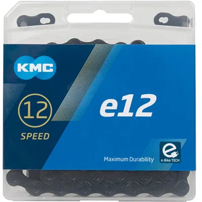 Obrázok produktu pre Kmc E12 reťaz na e-bike Black 130 Left Black 130 Left