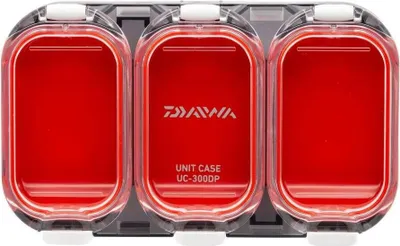 Produktbild von Daiwa Kleinteilebox Wasserdicht, rot