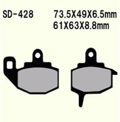 Immagine prodotto di Vesrah Vd-428 Pastiglie Freno