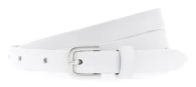 Immagine prodotto di Vanzetti Pelle cintura cintura in vita 15mm Leather Belt W65 White bianco