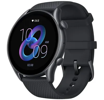 Produktbild von Amazfit GTR 3 PRO Fitness Watch Smartwatch Fitnesstracker, Herzfrequenz, SpO2, über 150 Sportmodi, Bluetooth-Anrufen, Musiksteuerung, Alexa in schwarz