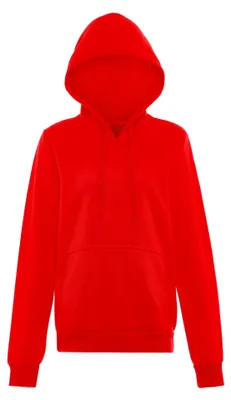 Immagine prodotto di Felpa con cappuccio CALEY da donna - Rossa, XL