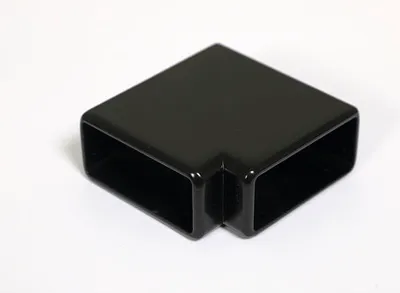 Produktbild von Pertura Winkel Aluminium schwarz 90°