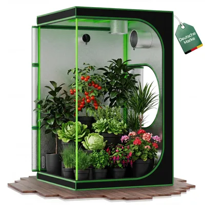 Obrázok produktu pre Rastový stan pre rastliny, 120x120x200 cm, Kingpower