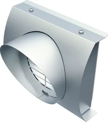 Produktbild von Helios IP-FBF 160 ISOPIPE-Fassadenblende Fortluft DN 160
