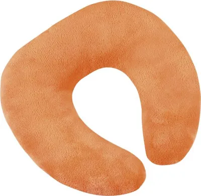 Obrázek produktu pro Polštářek cestovní podkova - 30x35 cm - Lososová