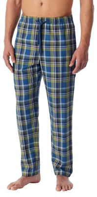 Immagine prodotto di Pantaloni da notte da uomo Schiesser, modello lungo, in tessuto misto cotone, linea "Mix + Relax"