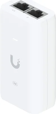 Produktbild von Ubiquiti U-POE-AF, Gigabit Ethernet, 1000 Mbit/s, Weiß, 48 V, 100-240 V, 50/60 Hz