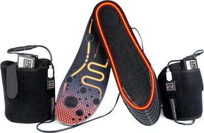 Image de Salle chaude Semelles chauffantes rechargeables 3600Mah Pieds Chaussures chaudes Semelles thermiques électriques Chauffe-pieds Semelles chauffantes Sport en plein air - 01#