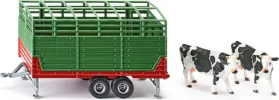 Produktbild von Siku Vieh-Anhänger mit zwei Kühen Landwirtschaft ; 2875