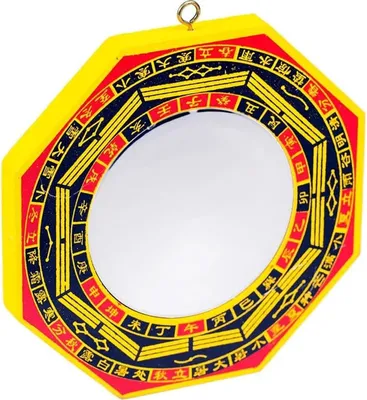 Immagine prodotto di Specchio Bagua Convesso --set Da 4 Pz - 13x13 Cm