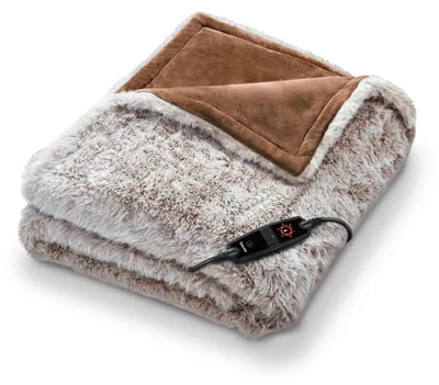 Produktbild von BEURER HD 92 Artic Brown Wärmezudecke, Farbe:Braun