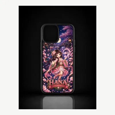 Produktbild von iPhone 12 Pro Max Hülle Handyhülle Schutzhülle Case mit Sakura Motiv – LUNØIR ©