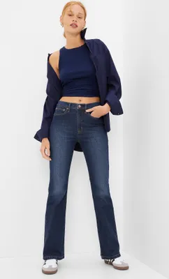 Produktbild von GAP High Rise Flare Jeans 406751-00__27REG