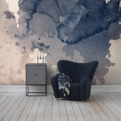 Produktbild von Coloray Fototapete 152x104 cm Latextapete Magicstick - Tinte Splatter Splash Vintage