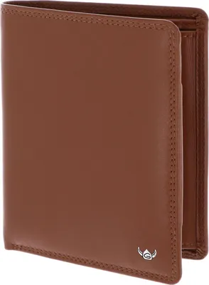 Produktbild von Golden Head Leder Geldbörse Polo RFID Protect Kombischeintasche 1249 Cognac braun