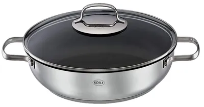 Produktbild von RÖSLE Elegance Servierpfanne Ø28 cm Bratpfanne Edelstahl ProPlex Induktion 13163