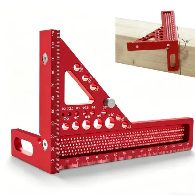 Immagine prodotto di Goniometro multifunzione in alluminio per la lavorazione del legno