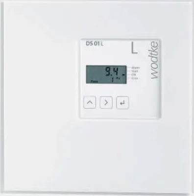 Produktbild von Wandeinbaukasten Glasdekorplatte 'white'