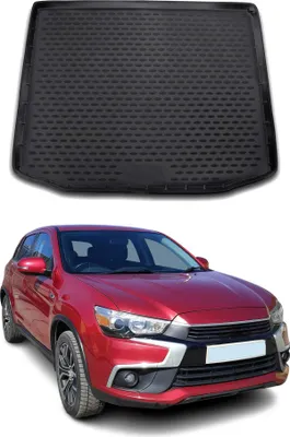 Obrázek produktu pro Rohož do bot Vložka do bot pro Mitsubishi ASX 2010-2021 Rubber TPE Black