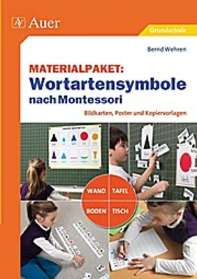 Produktbild von Materialpaket: Wortartensymbole nach Montessori