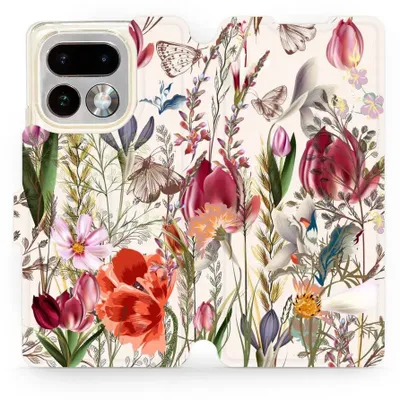 Produktbild von Handyhülle mit klappe für Realme 16 Pro Plus 5G, Mobiwear Book, Blumenstrauß