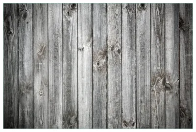 Produktbild von Wallario Küchenrückwand aus Glas, Größe: 90 x 60 cm, Motiv: Holz-Optik Textur hellgraues Holz Paneele Dielen mit Asteinschlüssen | Spritzschutz | abwischbar | pflegeleicht | in