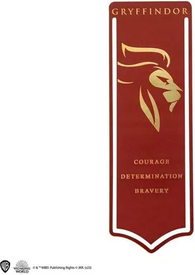 Obrázek produktu pro Harry Potter Záložka kovová - Nebelvír