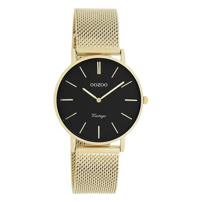Produktbild von Oozoo - Damenuhr - C9915 - Gold Schwarz