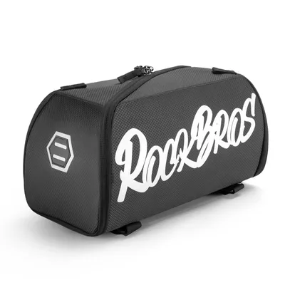 Zdjęcie produktu dla ROCKBROS Torba rowerowa na bagażnik Tylna jednoczęściowa torba rowerowa na bagażnik Czarna 11,6L