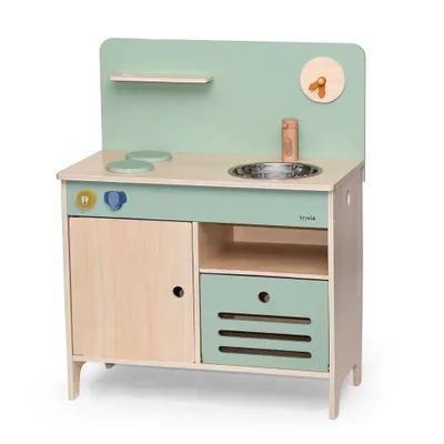 Immagine prodotto di Giocattoli in legno Trixie - Cucina - Cucina in legnoper bambini