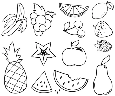 Image de Heyda 204888683 Set de tampons "Fruits" 12 x 10 x 3 cm