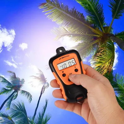 Produktbild von Tester intenzity UV záření, přenosný UV detektor, vysoce přesný měřič intenzity UV záření s LCD displejem